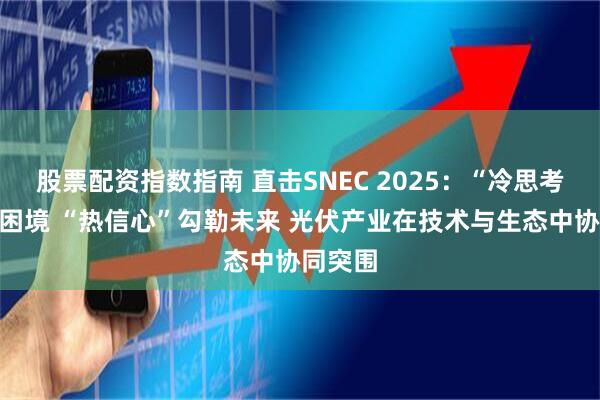 股票配资指数指南 直击SNEC 2025：“冷思考”直面困境 “热信心”勾勒未来 光伏产业在技术与生态中协同突围